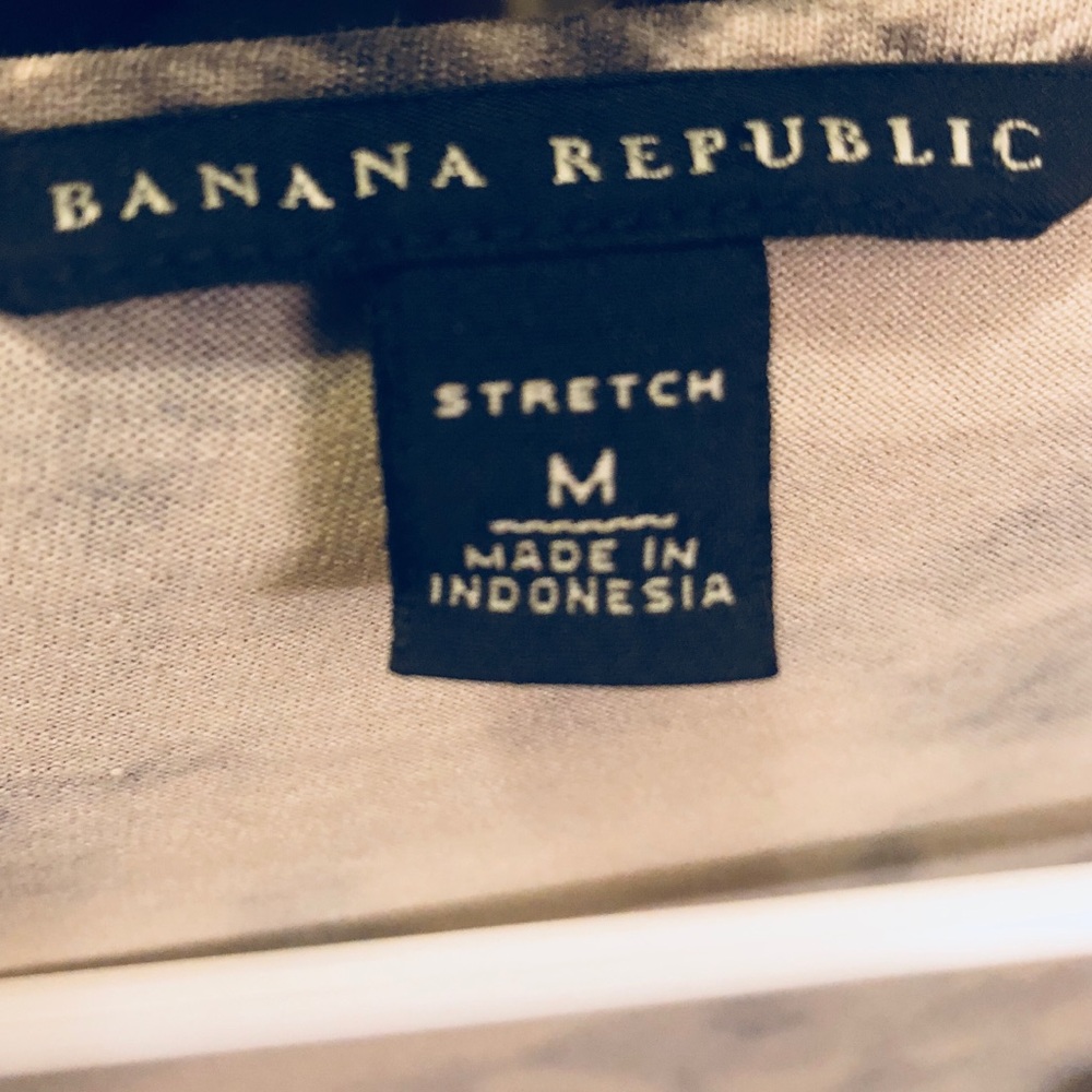 ♦️SALE♦️BANANA REPUBLIC Dress Med LCOTTON STRETCHY - Picture 6 of 8